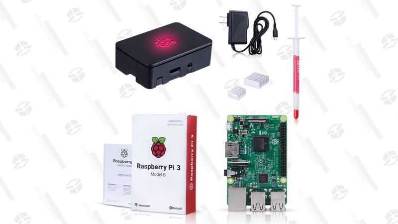 Raspberry de inicio Pi 3 Modelo B | $42 | Amazon | Usa el código SBBRUUJ9Gráfico: Shep McAllister